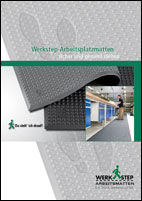 Werkstep Arbeitsplatzmatten  sicher und gesund stehen