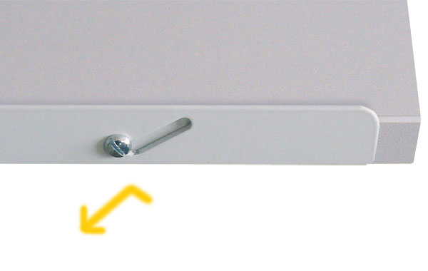 ergo M2 Anschlagschiene flach