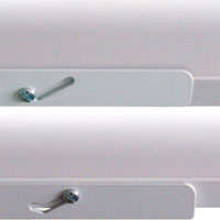 Anschlagschiene flach