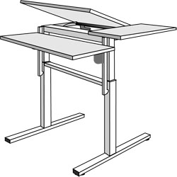 EDV- und Schulungs-Tisch ergo MC3