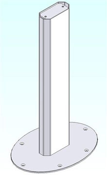 Tischfuss starr, Towerlift